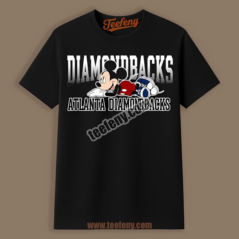 Mickey Mouse Relax Style Arizona Diamondbacks Vintage Shirt