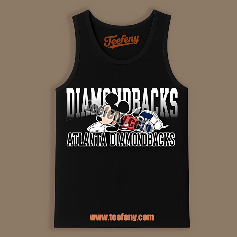Mickey Mouse Relax Style Arizona Diamondbacks Vintage Tanktop Mickey Mouse Relax Style Arizona Diamondbacks Vintage Tanktop