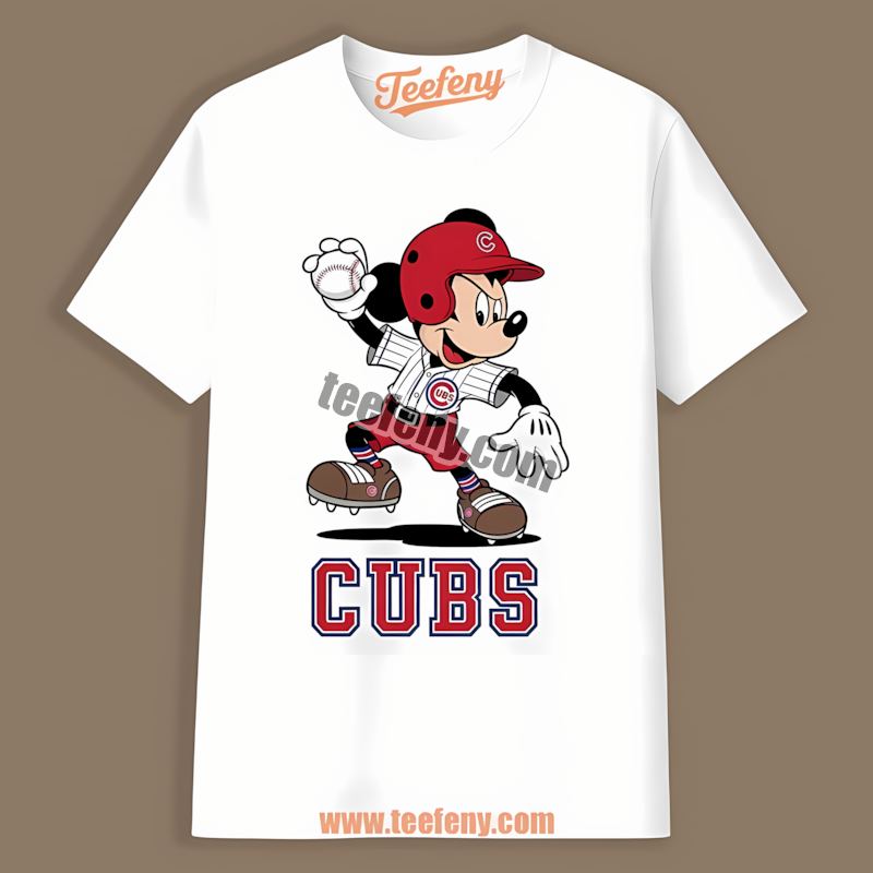 Mickey Quarterback Baseball Chicago Cubs Regular Shirt