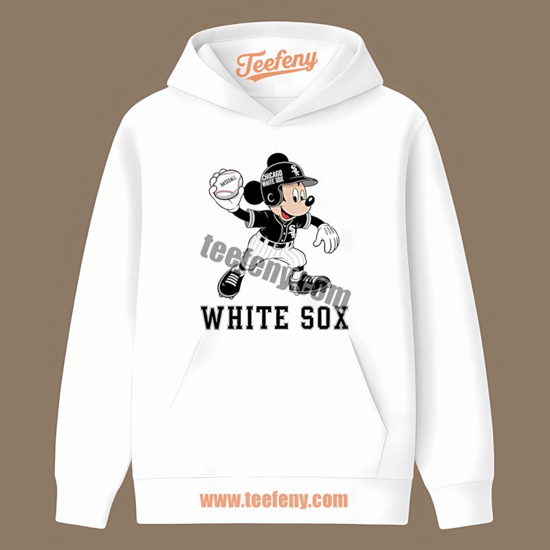 Mickey Quarterback Chicago White Sox Baseball Custom Hoodie Mickey Quarterback Chicago White Sox Baseball Custom Hoodie