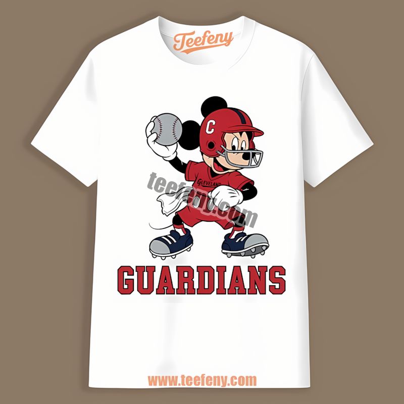 Mickey Quarterback Cleveland Guardians Baseball Shirt
