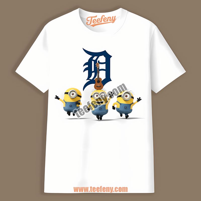 Minions Detroit Tigers Color Shirt