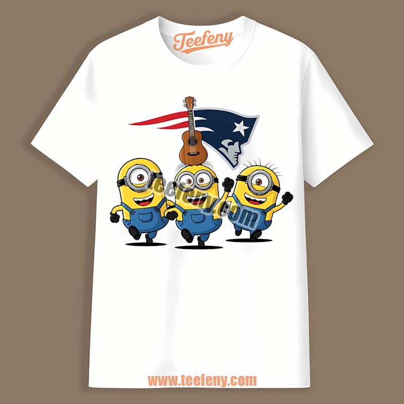 Minions New England Patriots Adults Shirt