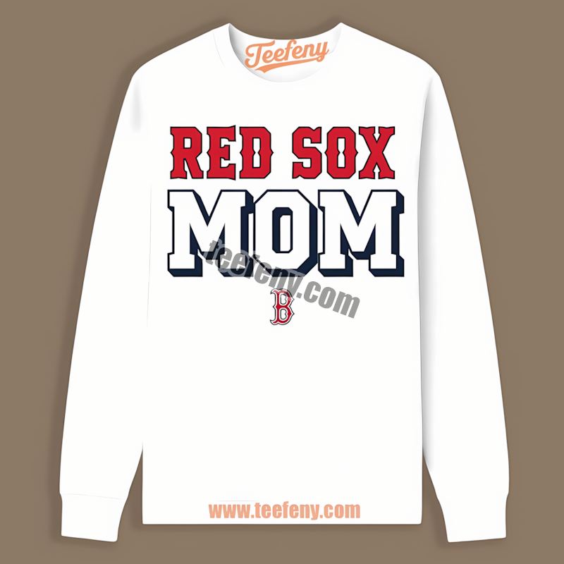 Mom Boston Red Sox Kids Long Sleeve Mom Boston Red Sox Kids Long Sleeve