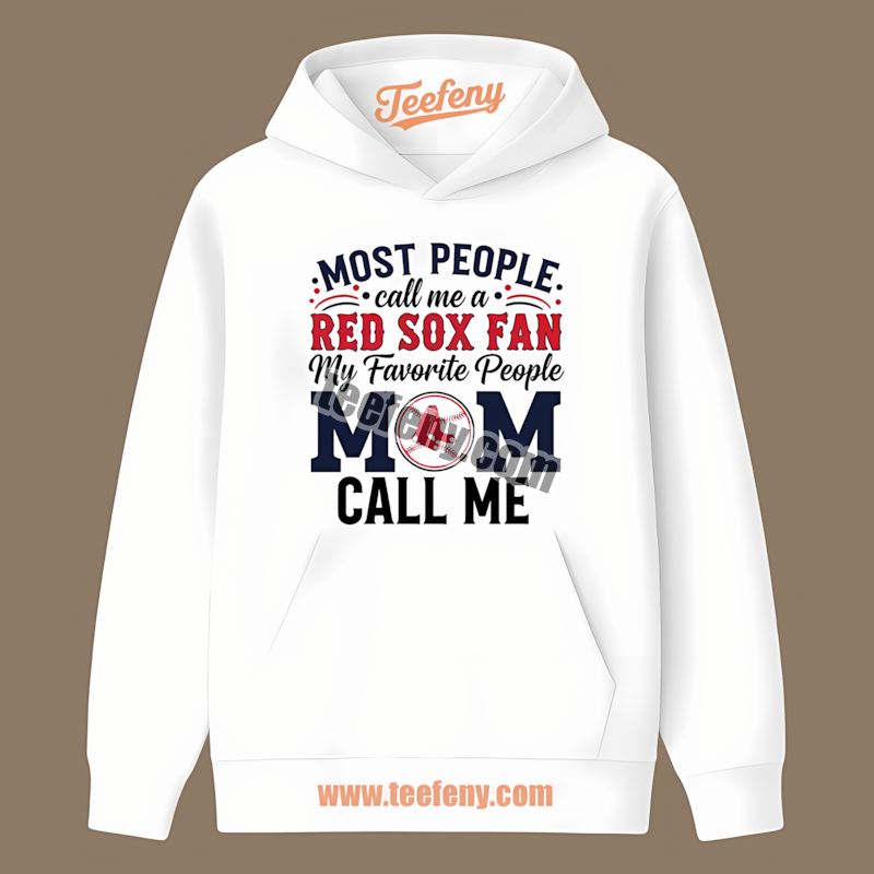 Mom Favorite People Boston Red Sox Slim Fit Hoodie Mom Favorite People Boston Red Sox Slim Fit Hoodie