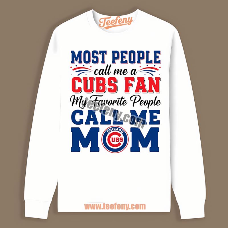 Mom Favorite People Chicago Cubs Classic Long Sleeve Mom Favorite People Chicago Cubs Classic Long Sleeve