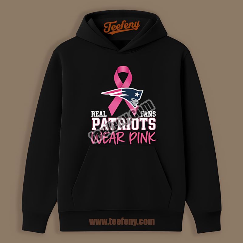 New England Patriots Breast Cancer Awareness Fans Wear Pink Vintage Hoodie New England Patriots Breast Cancer Awareness Fans Wear Pink Vintage Hoodie