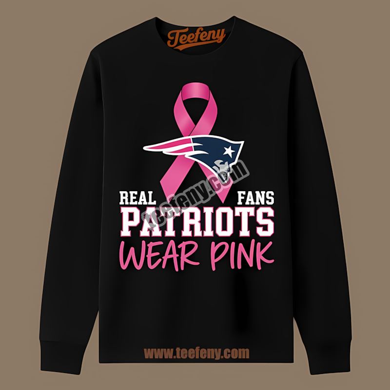 New England Patriots Breast Cancer Awareness Fans Wear Pink Vintage Long Sleeve New England Patriots Breast Cancer Awareness Fans Wear Pink Vintage Long Sleeve