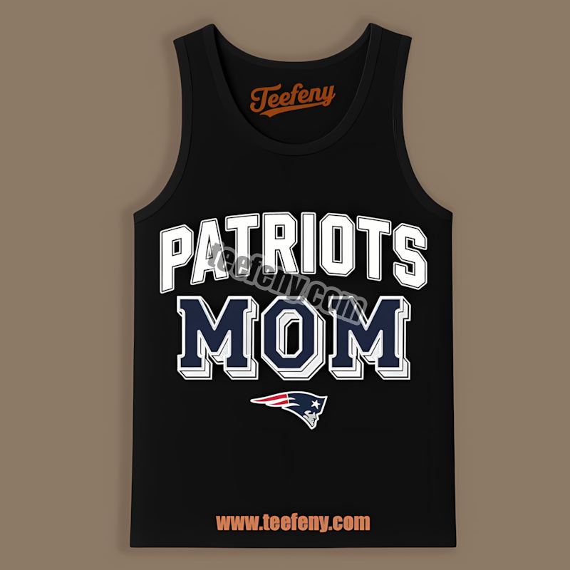 New England Patriots Mom Graphic Tanktop New England Patriots Mom Graphic Tanktop