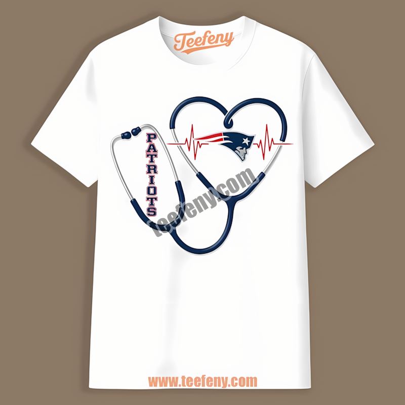 New England Patriots Nurse Heartbeat Sports Shirt