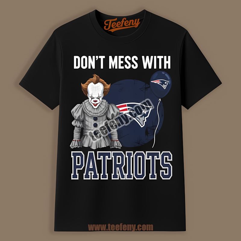 New England Patriots Pennywise Halloween Retro Shirt