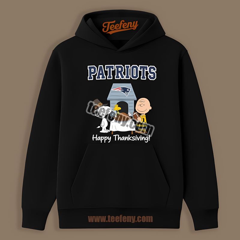 New England Patriots Snoopy Thanksgiving Regular Hoodie New England Patriots Snoopy Thanksgiving Regular Hoodie