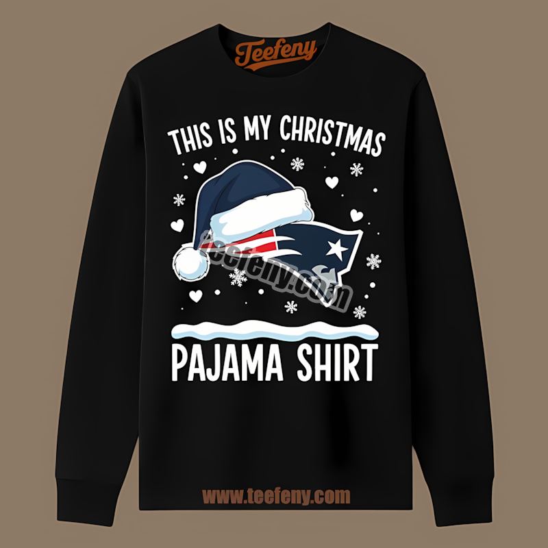 New England Patriots This Is My Christmas Pajama Unisex Long Sleeve New England Patriots This Is My Christmas Pajama Unisex Long Sleeve