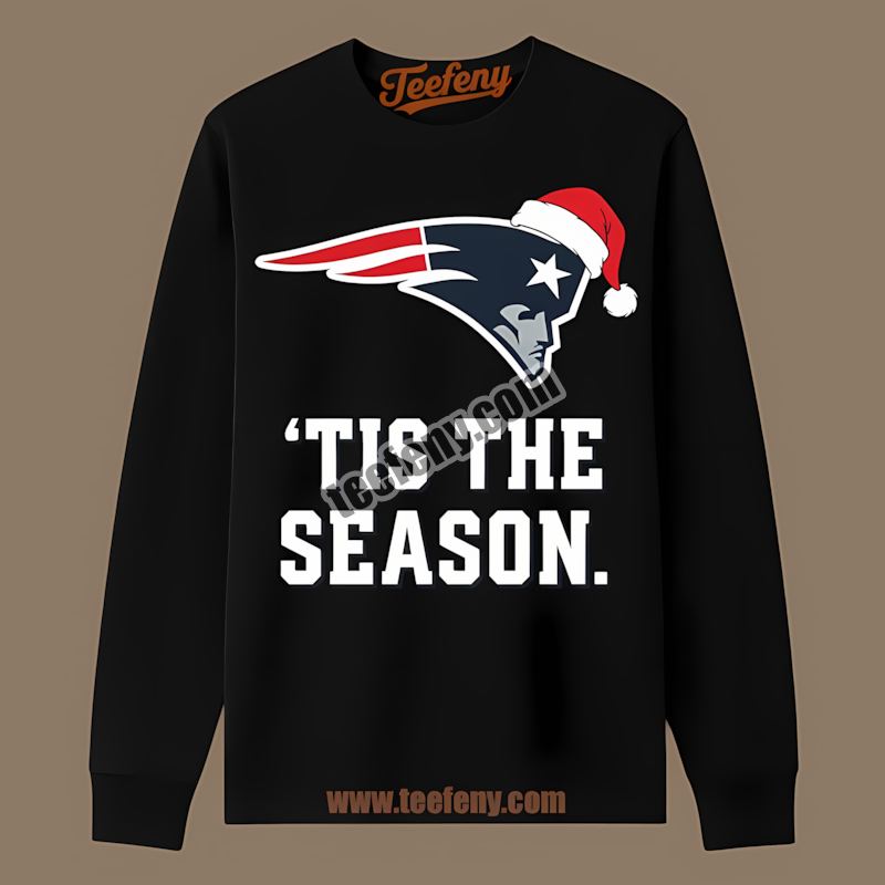 New England Patriots Tis The Season Christmas Classic Long Sleeve New England Patriots Tis The Season Christmas Classic Long Sleeve