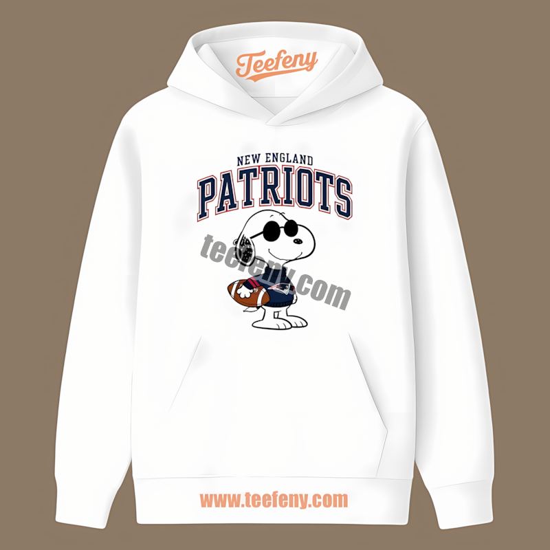 New England Patriots Vs Cool Snoopy Cotton Hoodie New England Patriots Vs Cool Snoopy Cotton Hoodie