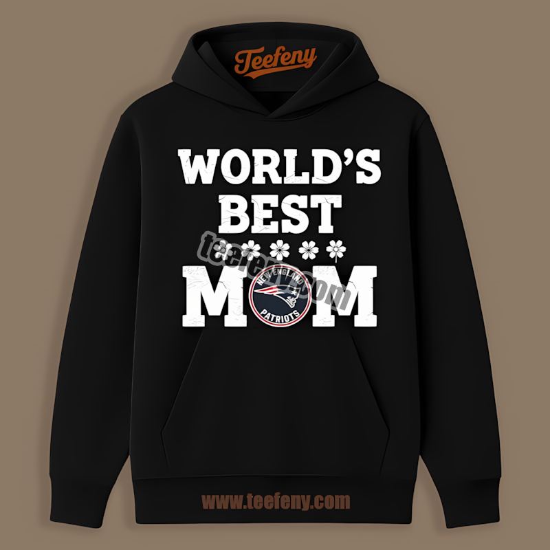 New England Patriots Worlds Best Mom Graphic Hoodie New England Patriots Worlds Best Mom Graphic Hoodie