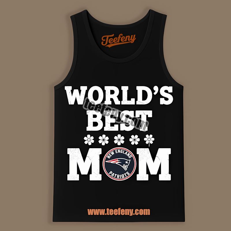 New England Patriots Worlds Best Mom Graphic Tanktop New England Patriots Worlds Best Mom Graphic Tanktop