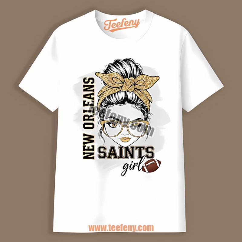 New Orleans Saints Girl Trendy Fan Shirt