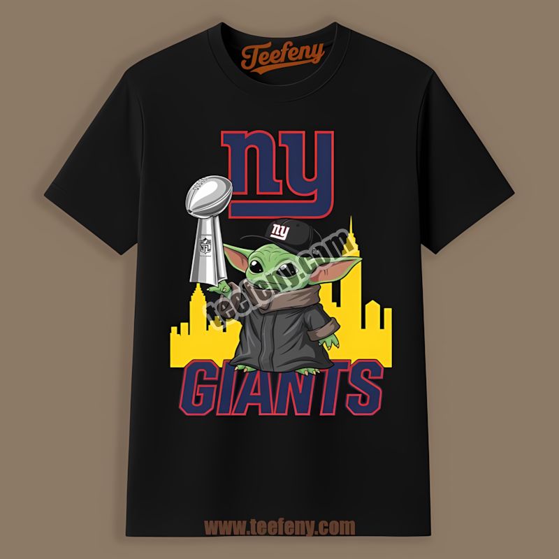 New York Giants Baby Yoda Super Bowl Cup Classic Shirt