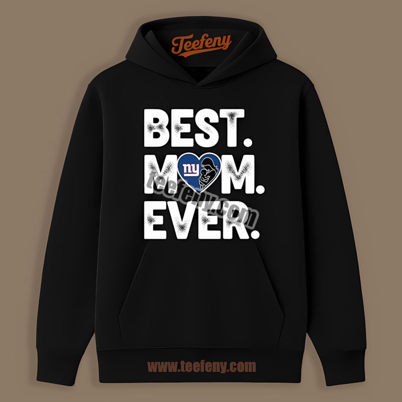 New York Giants Best Mom Ever Heart Classic Hoodie New York Giants Best Mom Ever Heart Classic Hoodie