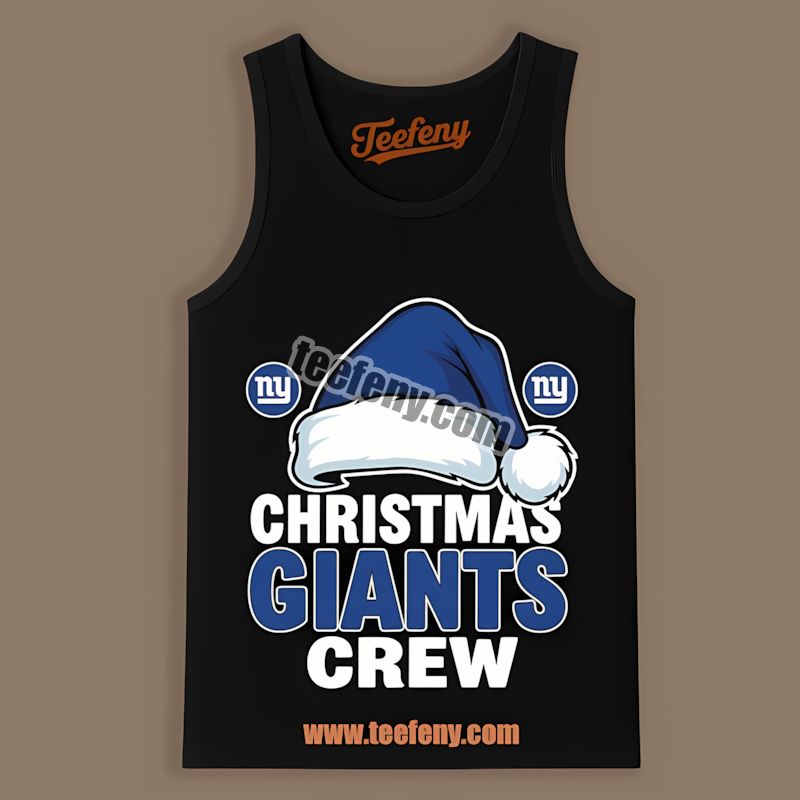 New York Giants Christmas Giants Crew Classic Tanktop New York Giants Christmas Giants Crew Classic Tanktop