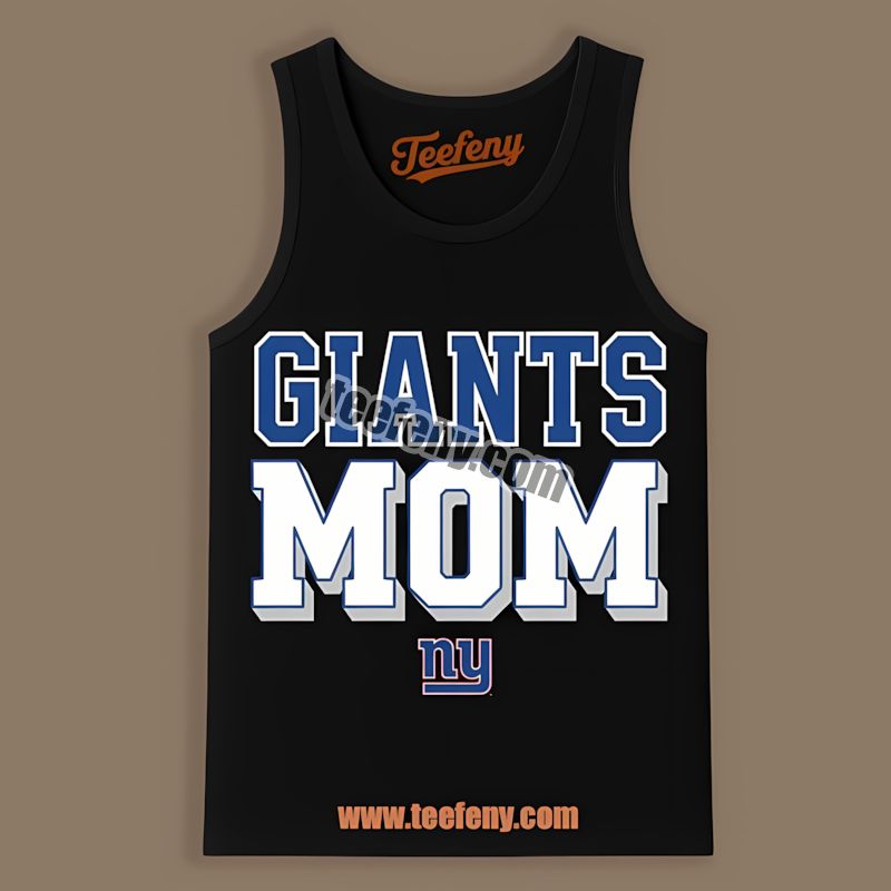New York Giants Mom Funny Trendy Tanktop New York Giants Mom Funny Trendy Tanktop