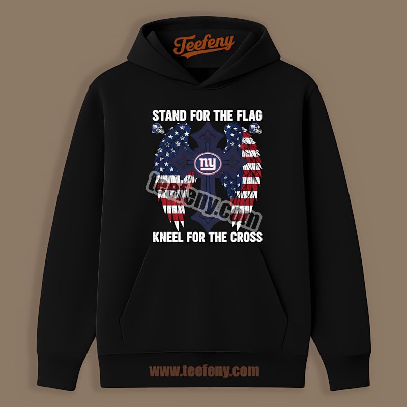 New York Giants Stand For The Flag Kneel For The Cross Color Hoodie New York Giants Stand For The Flag Kneel For The Cross Color Hoodie