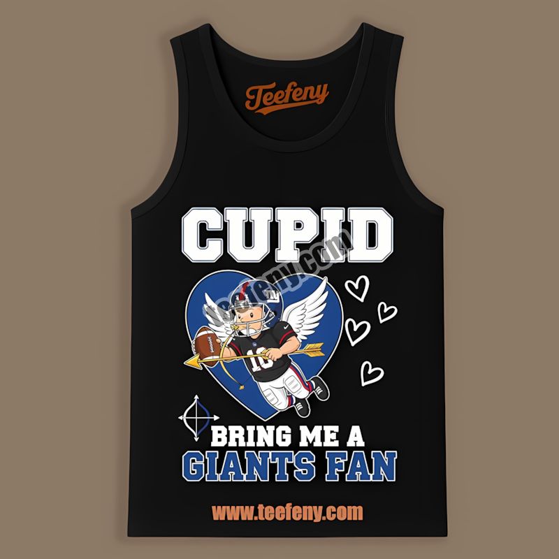 New York Giants Valentines Cupid Bring Me A Giants Fan Classic Tanktop New York Giants Valentines Cupid Bring Me A Giants Fan Classic Tanktop