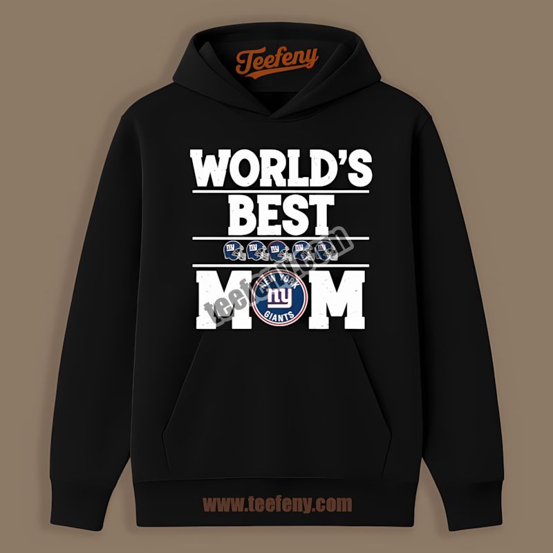 New York Giants Worlds Best Mom Retro Hoodie New York Giants Worlds Best Mom Retro Hoodie