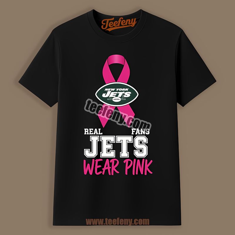 New York Jets Breast Cancer Fans Wear Pink Trendy Shirt
