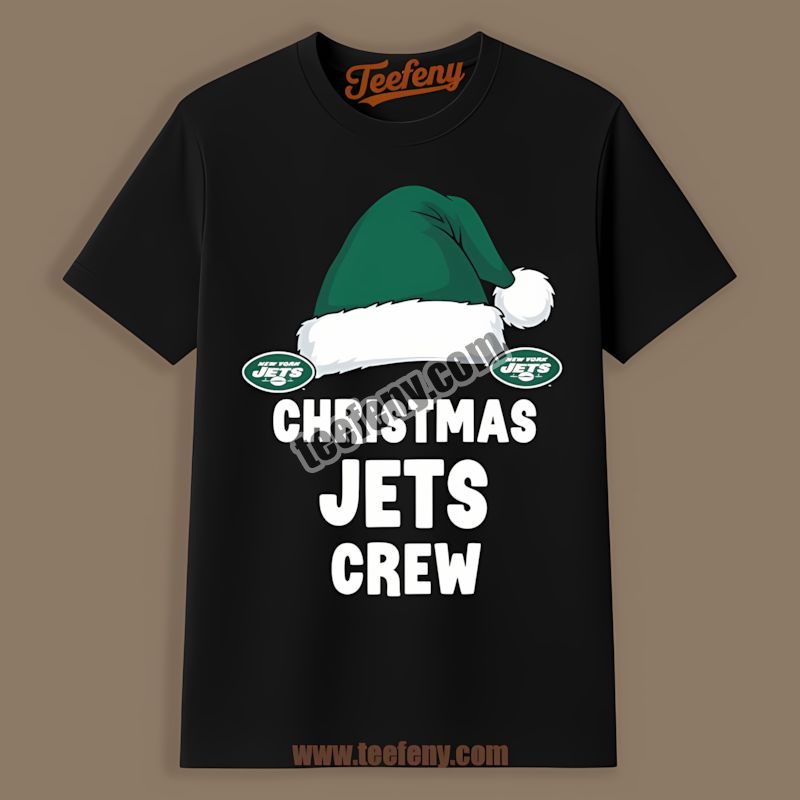 New York Jets Christmas Jets Crew Vintage Shirt
