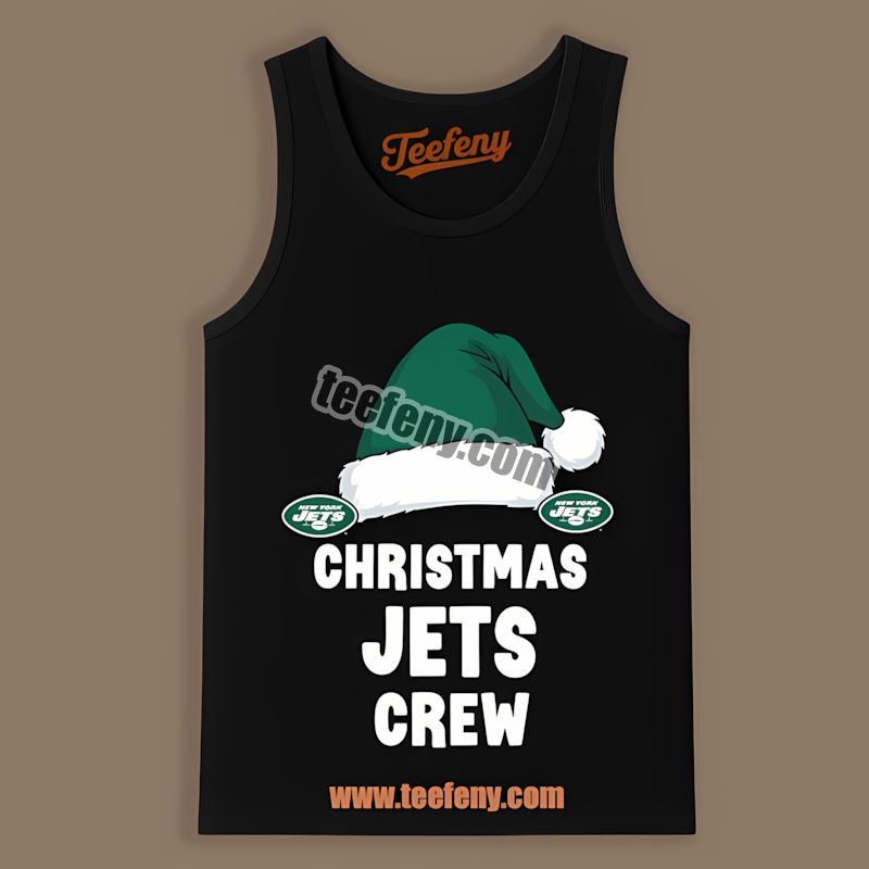 New York Jets Christmas Jets Crew Vintage Tanktop New York Jets Christmas Jets Crew Vintage Tanktop
