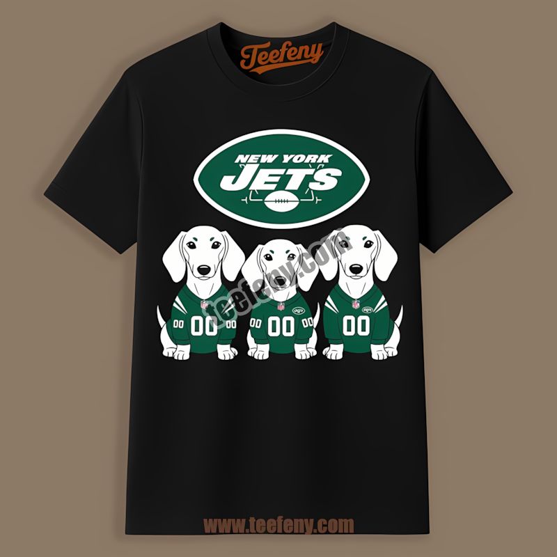 New York Jets Dachshund Dogs Unisex Shirt