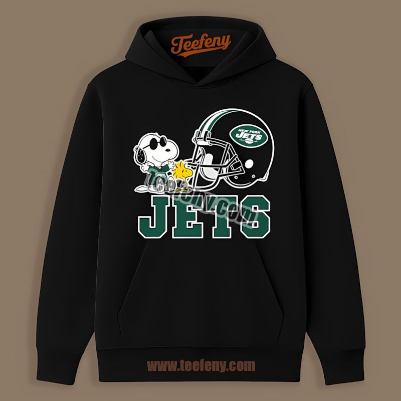 New York Jets Helmet Vs Snoopy Woodstock Regular Hoodie New York Jets Helmet Vs Snoopy Woodstock Regular Hoodie
