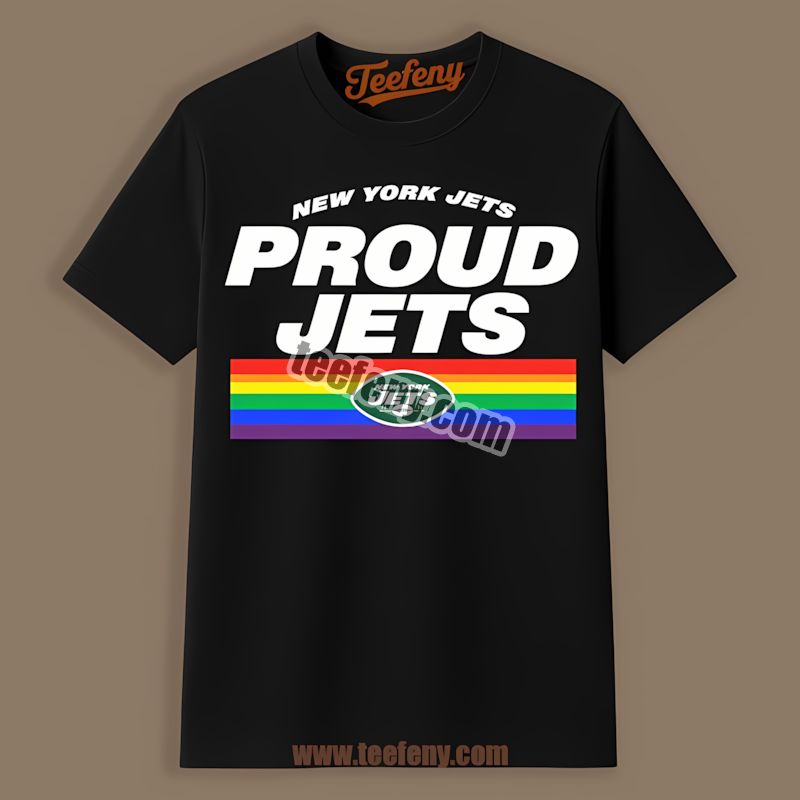 New York Jets Lgbt Pride Green Retro Shirt