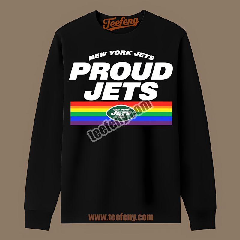 New York Jets Lgbt Pride Green Retro Long Sleeve New York Jets Lgbt Pride Green Retro Long Sleeve