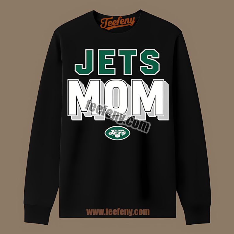 New York Jets Mom Retro Long Sleeve New York Jets Mom Retro Long Sleeve
