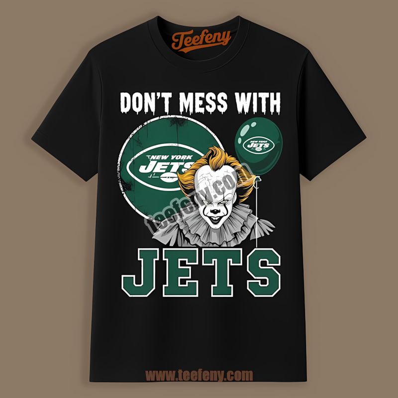 New York Jets Skeleton Cowboy Graphic Shirt