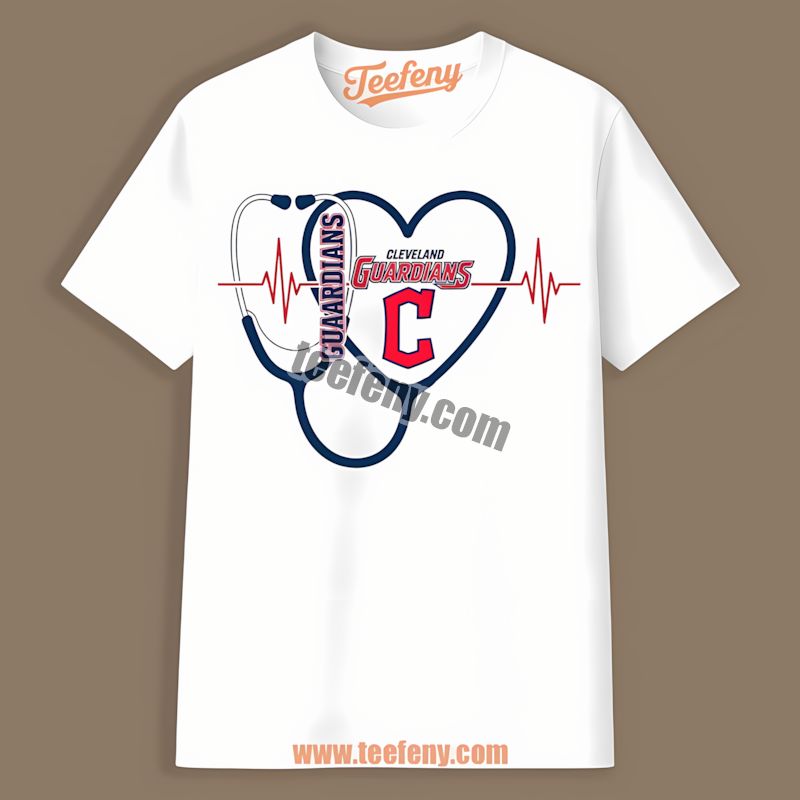 Nurse Heartbeat With Cleveland Guardians Pride Comfort Shirt