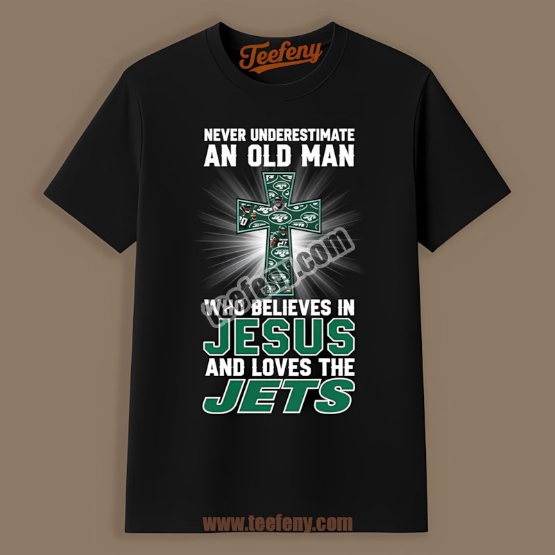 Pikachu Wearing A New York Jets Hat Retro Shirt