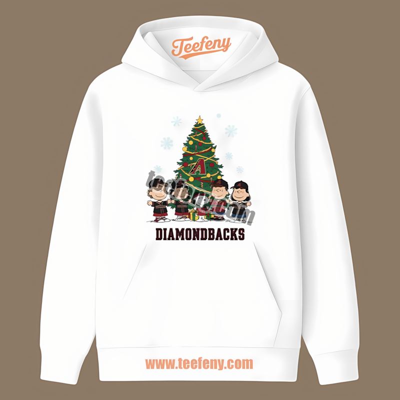 Peanuts Christmas Arizona Diamondbacks Classic Hoodie Peanuts Christmas Arizona Diamondbacks Classic Hoodie
