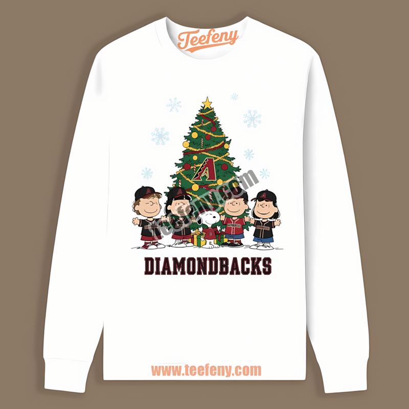 Peanuts Christmas Arizona Diamondbacks Classic Long Sleeve Peanuts Christmas Arizona Diamondbacks Classic Long Sleeve