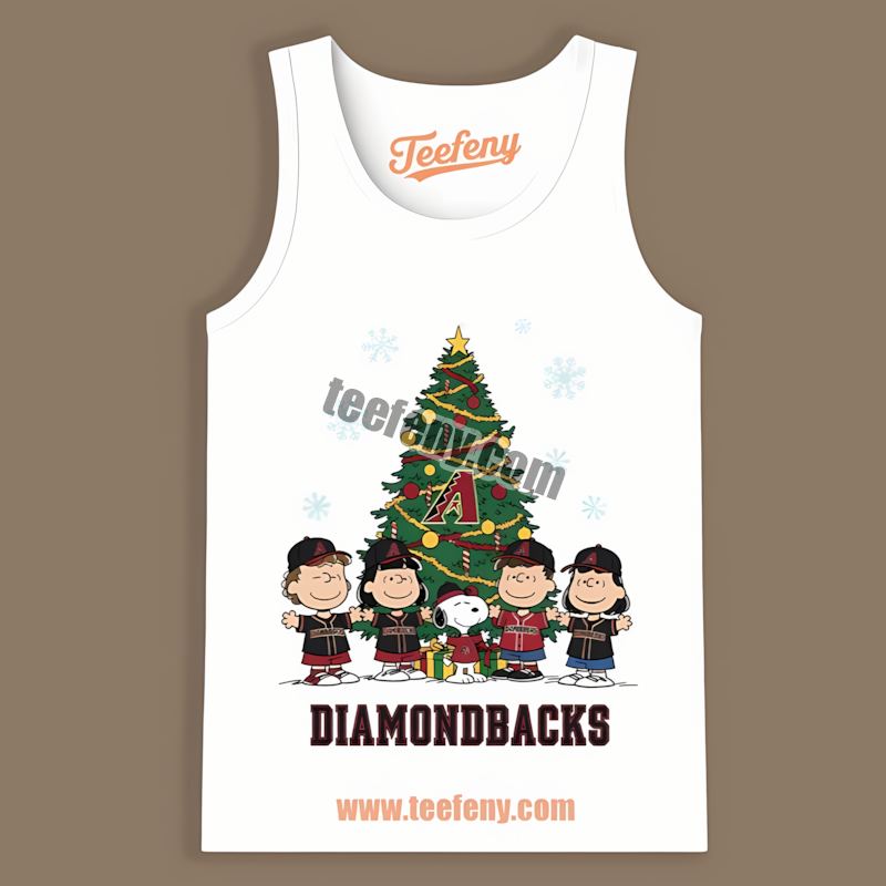 Peanuts Christmas Arizona Diamondbacks Classic Tanktop Peanuts Christmas Arizona Diamondbacks Classic Tanktop
