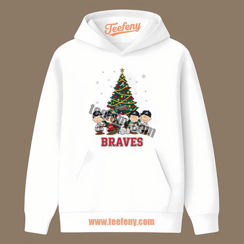 Peanuts Christmas Atlanta Braves Spring Training Hoodie Peanuts Christmas Atlanta Braves Spring Training Hoodie