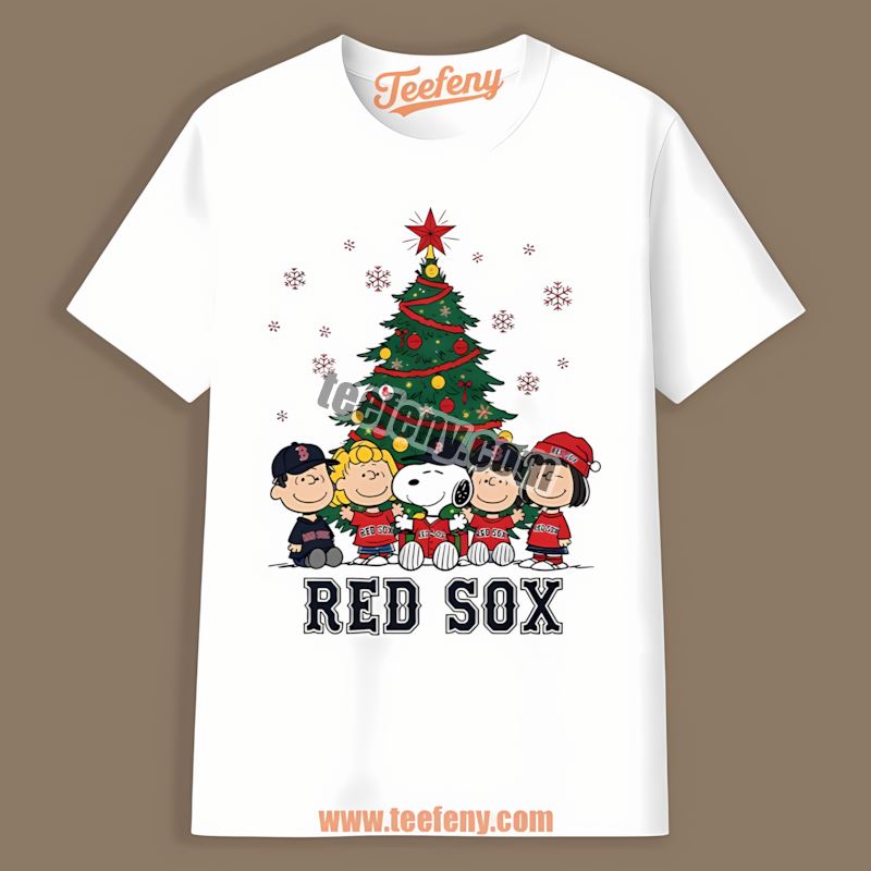 Peanuts Christmas Boston Red Sox Streetwear Shirt