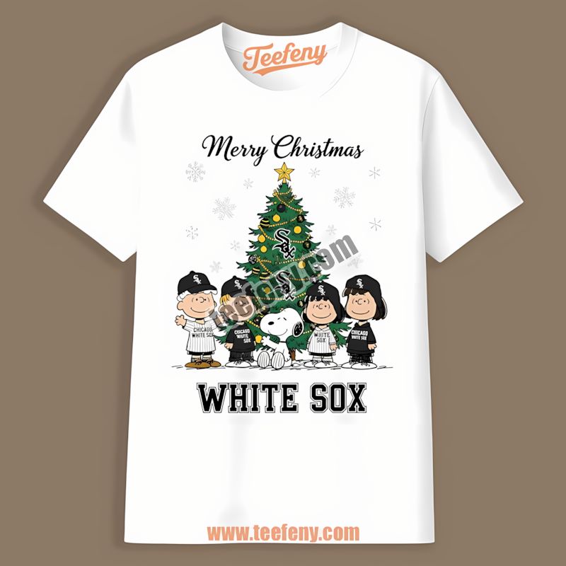 Peanuts Christmas Chicago White Sox Unisex Shirt