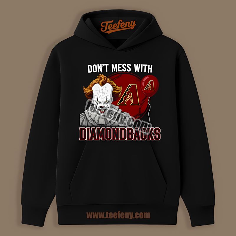 Pennywise Halloween Arizona Diamondbacks Classic Hoodie Pennywise Halloween Arizona Diamondbacks Classic Hoodie
