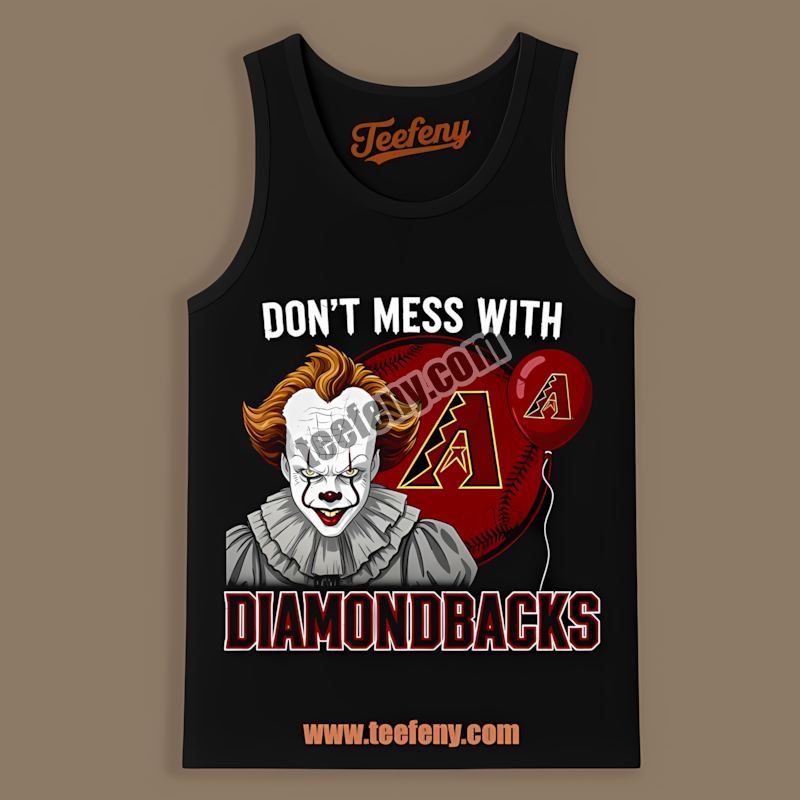 Pennywise Halloween Arizona Diamondbacks Classic Tanktop Pennywise Halloween Arizona Diamondbacks Classic Tanktop