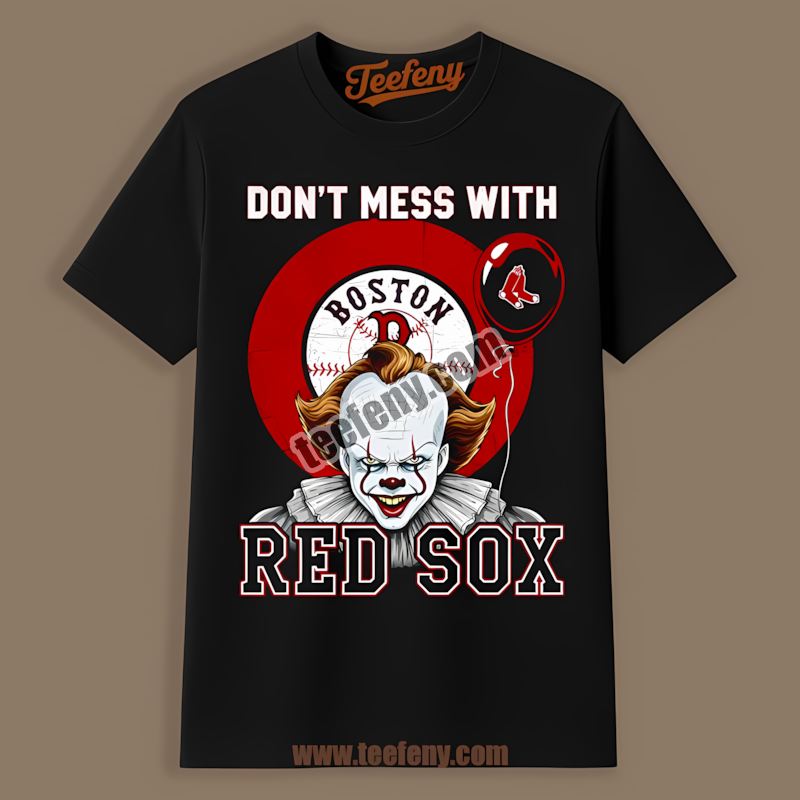 Pennywise Halloween Boston Red Sox Shirt