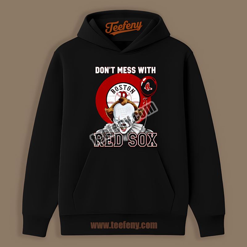Pennywise Halloween Boston Red Sox Hoodie Pennywise Halloween Boston Red Sox Hoodie